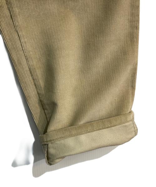 LEE（リー）LEE (リー) コーデュロイパンツ	USA製　200-2825 ベージュ サイズ:W33×L34の古着・服飾アイテム