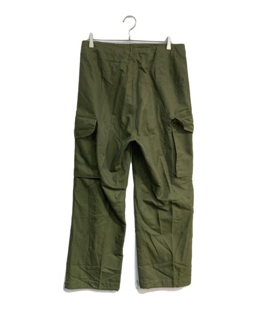 Canadian Army（カナダ軍）CANADIAN ARMY (カナディアンアーミー) OVER PANTS WINDPROOF　88年製　8415-21-798-8599 カーキ サイズ:4の古着・服飾アイテム