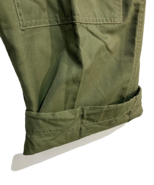 Canadian Army（カナダ軍）CANADIAN ARMY (カナディアンアーミー) OVER PANTS WINDPROOF　88年製　8415-21-798-8599 カーキ サイズ:4の古着・服飾アイテム