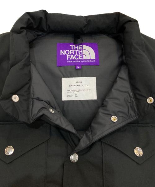 THE NORTHFACE PURPLELABEL（ザ・ノースフェイス パープルレーベル）THE NORTHFACE PURPLELABEL (ザ・ノースフェイス パープルレーベル) 65/35 Sierra Vest　ND2362N ブラック サイズ:Mの古着・服飾アイテム