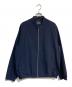 BEAUTY&YOUTH（ビューティーアンドユース）の古着「360°MASTER バンド ジップジャケット　25SS　1225-104-0184」｜ネイビー