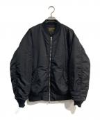 BEAUTY&YOUTH×AVIREXビューティーアンドユース×アヴィレックス）の古着「別注 MA-1 フライトジャケット　6122162」｜ブラック