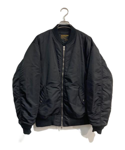 BEAUTY&YOUTH（ビューティーアンドユース）BEAUTY&YOUTH (ビューティーアンドユース) AVIREX (アヴィレックス) 別注 MA-1 フライトジャケット　6122162 ブラック サイズ:40の古着・服飾アイテム