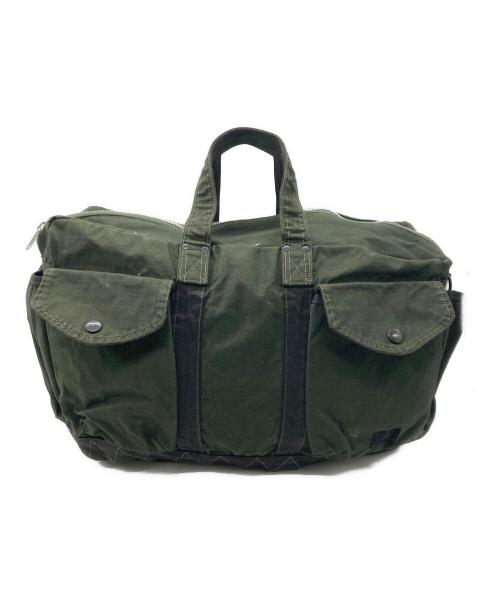 PORTER（ポーター）PORTER (ポーター) 2WAY BOSTON BAG(S) オリーブの古着・服飾アイテム