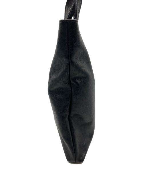 ultima tokyo（ウルティマトーキョー）ultima TOKYO (ウルティマトーキョー) レザートートバッグ ブラックの古着・服飾アイテム