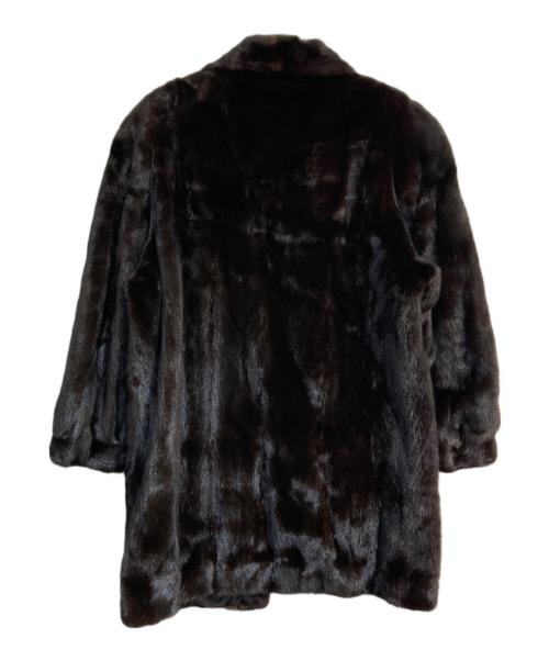 BLACK GLAMA（ブラックグラマ）BLACK GLAMA (ブラックグラマ) ミンクファーコート　 ダークブラウン サイズ:13の古着・服飾アイテム