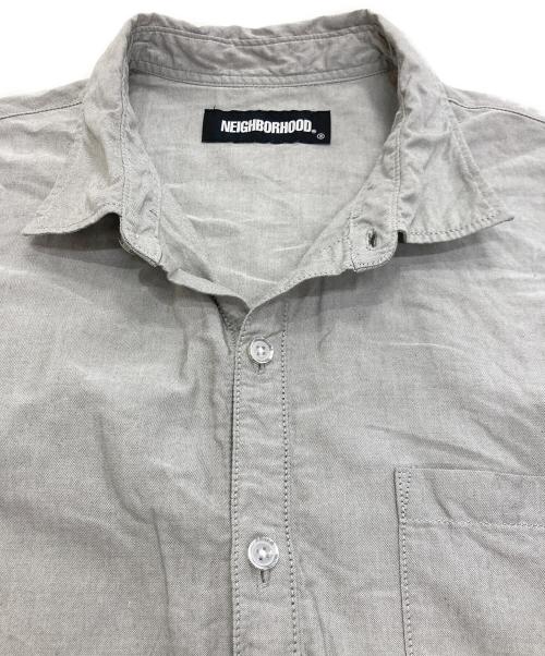 NEIGHBORHOOD（ネイバーフッド）NEIGHBORHOOD (ネイバーフッド) BIG LOGO/C-SHIRT グレー サイズ:Mの古着・服飾アイテム