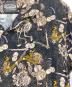 中古・古着 RUDE GALLERY (ルードギャラリー) EROSTIKA (エロスティカ) 総柄オープンカラーシャツ ブラック×ブラウン サイズ:M：8000円