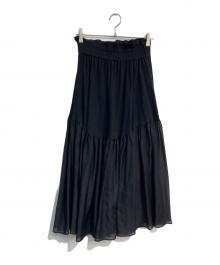 cccmalie（シーマリー）の古着「チェックボリュームスカート　C-S-5」｜ブラック