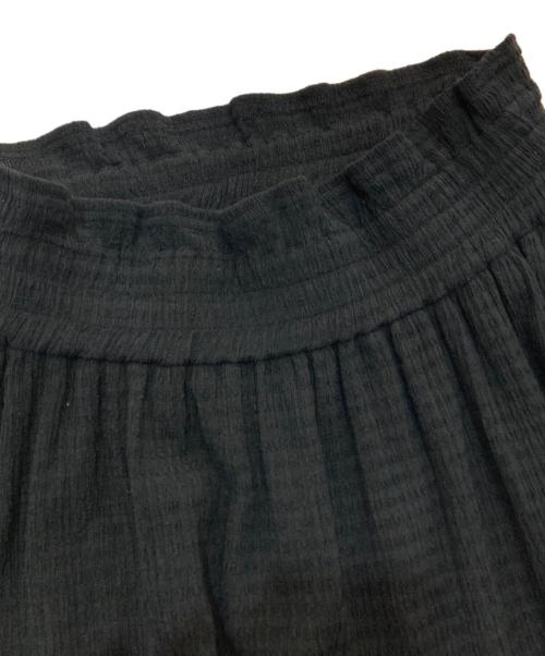 cccmalie（シーマリー）cccmalie (シーマリー) チェックボリュームスカート　C-S-5 ブラック サイズ:40の古着・服飾アイテム
