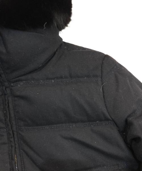 DUVETICA（デュベティカ）DUVETICA (デュベティカ) ファー付ロングダウンジャケット　D.4790.00/1172-MFK ブラック サイズ:42の古着・服飾アイテム