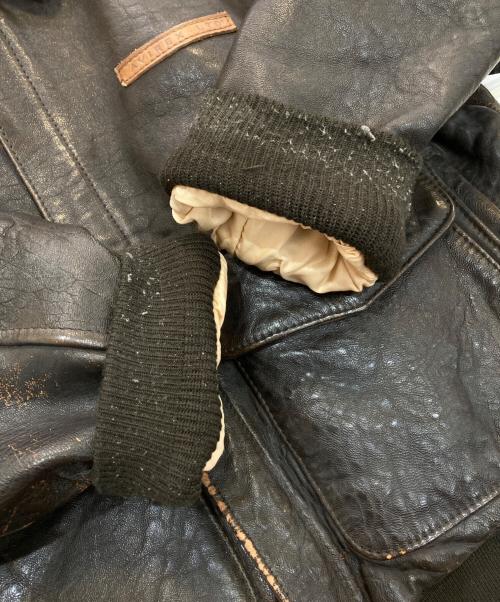 AVIREX（アヴィレックス）AVIREX (アヴィレックス) TYPE A-2 フライトジャケット　90’s 韓国製 ブラウン サイズ:XSの古着・服飾アイテム