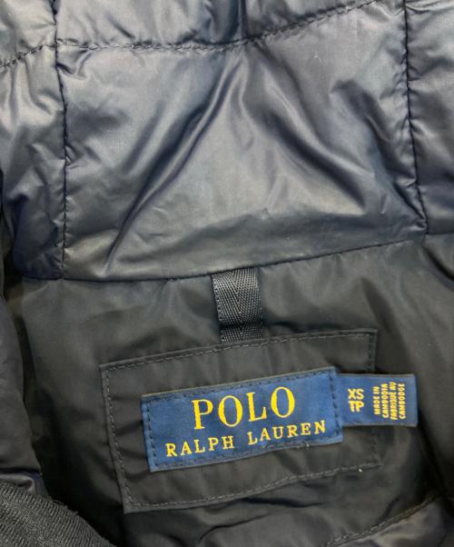 POLO RALPH LAUREN（ポロ・ラルフローレン）POLO RALPH LAUREN (ポロ・ラルフローレン) ダウンジャケット ネイビー サイズ:XSの古着・服飾アイテム