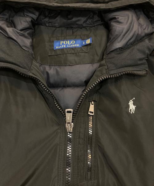 POLO RALPH LAUREN（ポロ・ラルフローレン）POLO RALPH LAUREN (ポロ・ラルフローレン) ダウンジャケット ブラック サイズ:Lの古着・服飾アイテム