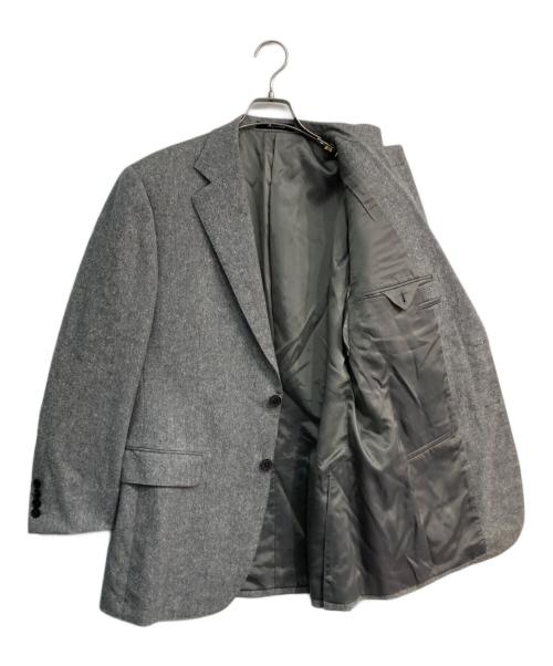 Aquascutum（アクアスキュータム）Aquascutum (アクアスキュータム) テーラードジャケット グレー サイズ:100AB7の古着・服飾アイテム