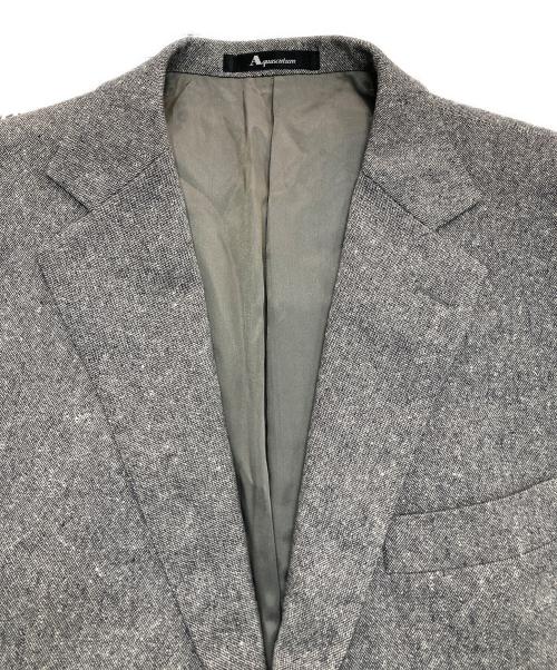 Aquascutum（アクアスキュータム）Aquascutum (アクアスキュータム) テーラードジャケット グレー サイズ:100AB7の古着・服飾アイテム