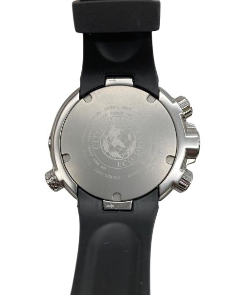 CITIZEN（シチズン）CITIZEN (シチズン) プロマスター エコ・ドライブ アクアランド　BN2021-03E ブラック サイズ:-の古着・服飾アイテム