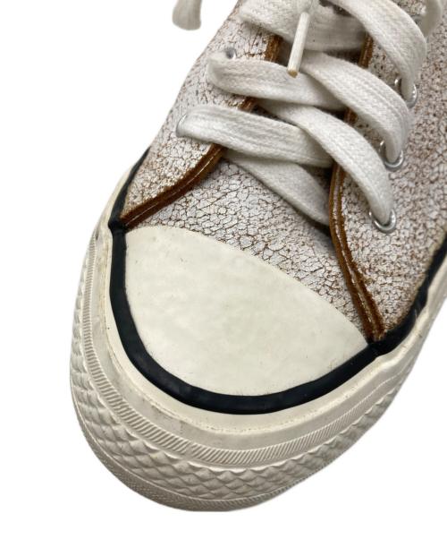 COMME des GARCONS HOMME（コムデギャルソン オム）COMME des GARCONS HOMME (コムデギャルソン オム) レザーローカットスニーカー ホワイト サイズ:-の古着・服飾アイテム