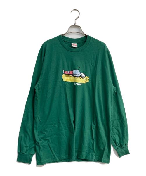 SUPREME（シュプリーム）Supreme (シュプリーム) Neil Blender Arrow L/S Tee  23AW グリーン サイズ:Lの古着・服飾アイテム