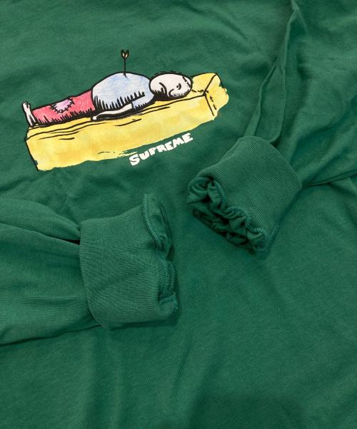 SUPREME（シュプリーム）Supreme (シュプリーム) Neil Blender Arrow L/S Tee  23AW グリーン サイズ:Lの古着・服飾アイテム