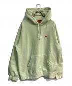 SUPREMEシュプリーム）の古着「Small Box Hooded Sweatshirt」｜イエロー