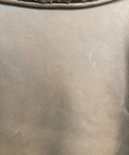 LOEWE（ロエベ）LOEWE (ロエベ) ムートンコート　 OLD LOEWE ブラウン サイズ:38の古着・服飾アイテム