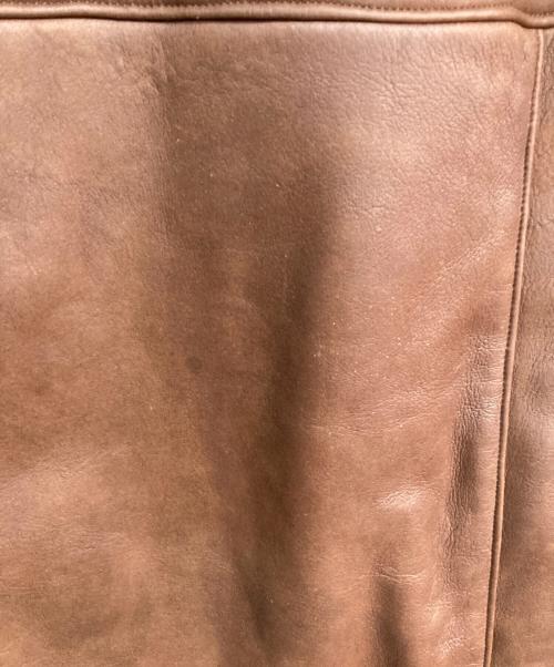 LOEWE（ロエベ）LOEWE (ロエベ) ムートンコート　 OLD LOEWE ブラウン サイズ:38の古着・服飾アイテム