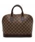 LOUIS VUITTON（ルイ ヴィトン）の古着「ハンドバッグ  ダミエ 	アルマ  N51131」｜ブラウン