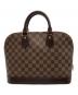 LOUIS VUITTON (ルイ ヴィトン) ハンドバッグ  ダミエ 	アルマ  N51131 ブラウン サイズ:-：78000円