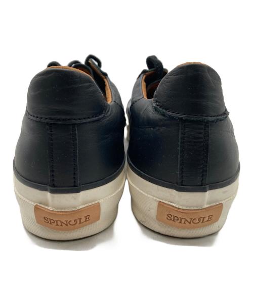 SPINGLE MOVE（スピングルムーヴ）SPINGLE MOVE (スピングルムーヴ) レザーローカットスニーカー ブラック サイズ:L(26.5㎝)の古着・服飾アイテム