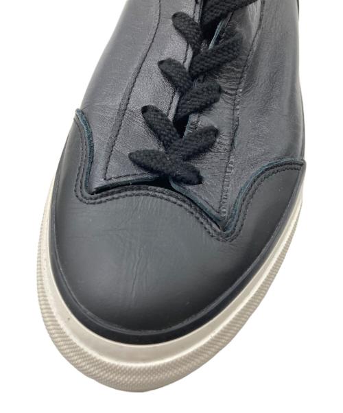 SPINGLE MOVE（スピングルムーヴ）SPINGLE MOVE (スピングルムーヴ) レザーローカットスニーカー ブラック サイズ:L(26.5㎝)の古着・服飾アイテム