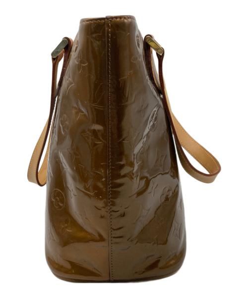 LOUIS VUITTON（ルイ ヴィトン）LOUIS VUITTON (ルイ ヴィトン) ハンドバッグ　ヴェルニ　ヒューストン ブロンズの古着・服飾アイテム