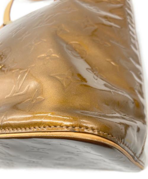 LOUIS VUITTON（ルイ ヴィトン）LOUIS VUITTON (ルイ ヴィトン) ハンドバッグ　ヴェルニ　ヒューストン ブロンズの古着・服飾アイテム