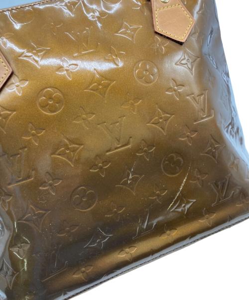 LOUIS VUITTON（ルイ ヴィトン）LOUIS VUITTON (ルイ ヴィトン) ハンドバッグ　ヴェルニ　ヒューストン ブロンズの古着・服飾アイテム