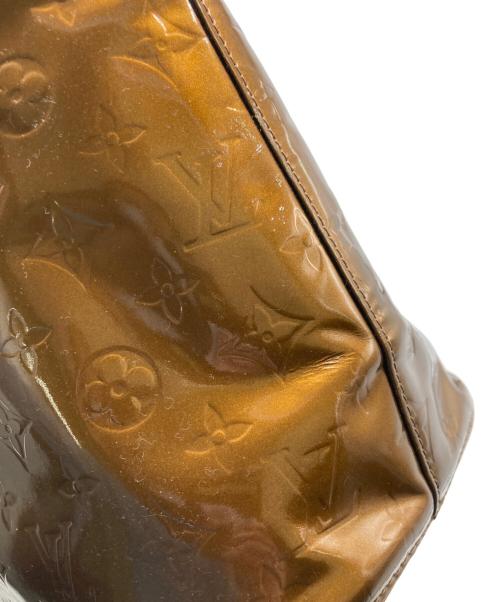 LOUIS VUITTON（ルイ ヴィトン）LOUIS VUITTON (ルイ ヴィトン) ハンドバッグ　ヴェルニ　ヒューストン ブロンズの古着・服飾アイテム