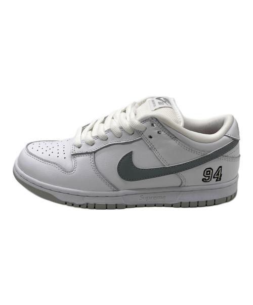 NIKE（ナイキ）NIKE (ナイキ) Supreme (シュプリーム) DUNK LOW PRO OG QS ホワイト サイズ:25.5㎝の古着・服飾アイテム