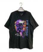 KITH×LIL DURKキス×）の古着「リルダーク ボックスロゴプリントTシャツ」｜ブラック