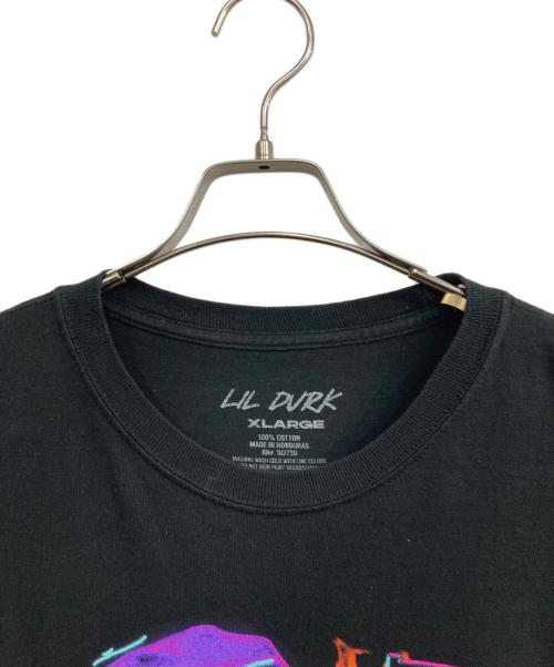 KITH（キス）KITH (キス) LIL DURK リルダーク ボックスロゴプリントTシャツ ブラック サイズ:XLの古着・服飾アイテム