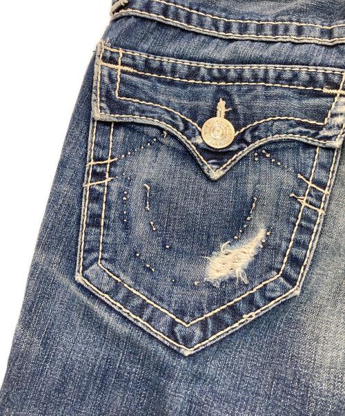 TRUE RELIGION（トゥルー レリジョン）TRUE RELIGION (トゥルー レリジョン) BILLY BIGTデニムパンツ インディゴ サイズ:W28×L33の古着・服飾アイテム