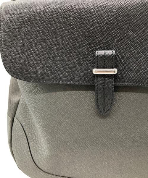 PELLE MORBIDA（ペッレモルビダ）PELLE MORBIDA (ペッレモルビダ) ２WAYレザーリュック グレーの古着・服飾アイテム
