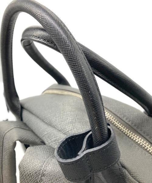 PELLE MORBIDA（ペッレモルビダ）PELLE MORBIDA (ペッレモルビダ) ２WAYレザーリュック グレーの古着・服飾アイテム