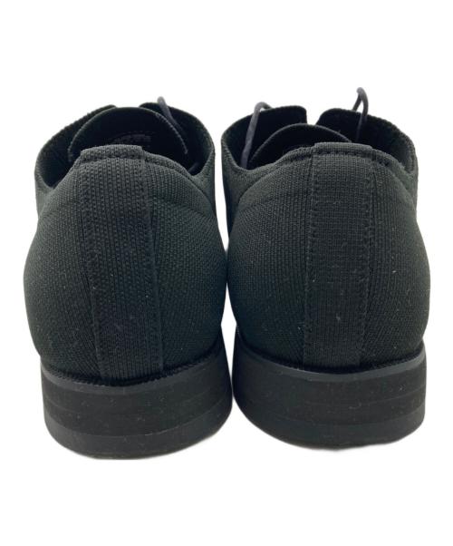ACTHREAD BALMORAL（アクスレッド バルモラル）ACTHREAD BALMORAL (アクスレッド バルモラル) ニット切り替えシューズ ブラック サイズ:27cmの古着・服飾アイテム