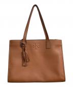 TORY BURCHトリーバーチ）の古着「テアトートバッグ」｜ブラウン