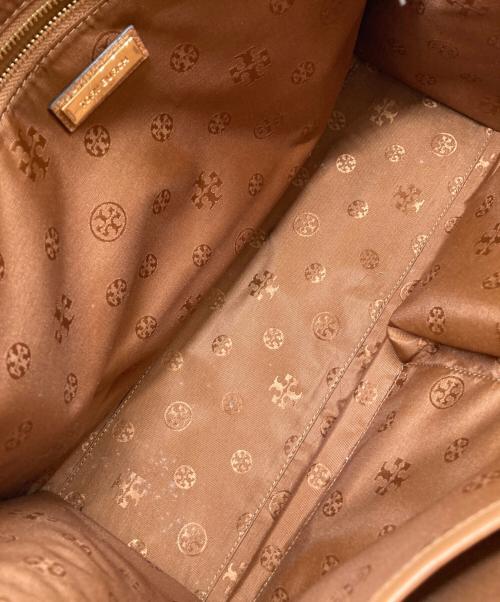 TORY BURCH（トリーバーチ）TORY BURCH (トリーバーチ) テアトートバッグ ブラウンの古着・服飾アイテム