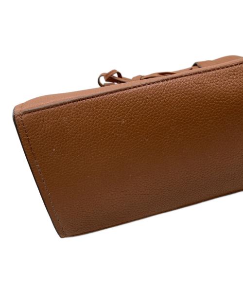 TORY BURCH（トリーバーチ）TORY BURCH (トリーバーチ) テアトートバッグ ブラウンの古着・服飾アイテム