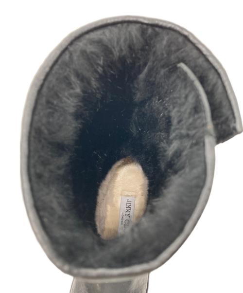 JIMMY CHOO（ジミーチュウ）JIMMY CHOO (ジミーチュウ) スタッズレザーブーツ　BIKER BLI ブラック サイズ:36の古着・服飾アイテム