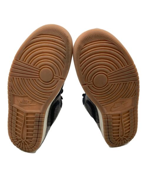 NIKE（ナイキ）NIKE (ナイキ) AIR JORDAN1 LOW グレー×ブラック サイズ:27cmの古着・服飾アイテム
