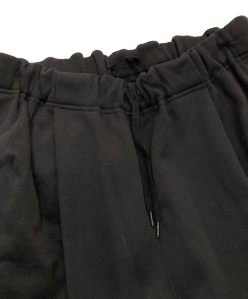 STILL BY HAND（スティルバイハンド）STILL BY HAND (スティルバイハンド) タックスウェットパンツ　CS01243 ブラック サイズ:46の古着・服飾アイテム