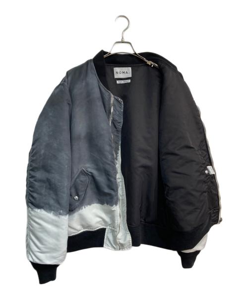NOMA t.d.（ノーマティーディー）NOMA t.d. (ノーマティーディー) ハンドダイリバーシブルフライトジャケット　N34-JK01 グレー×ブラック サイズ:4の古着・服飾アイテム