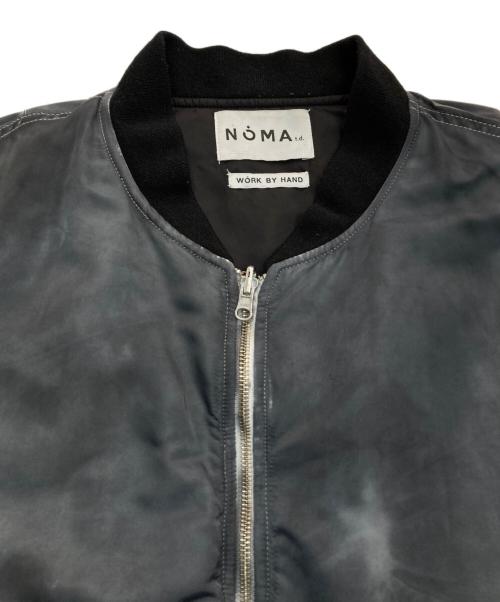 NOMA t.d.（ノーマティーディー）NOMA t.d. (ノーマティーディー) ハンドダイリバーシブルフライトジャケット　N34-JK01 グレー×ブラック サイズ:4の古着・服飾アイテム